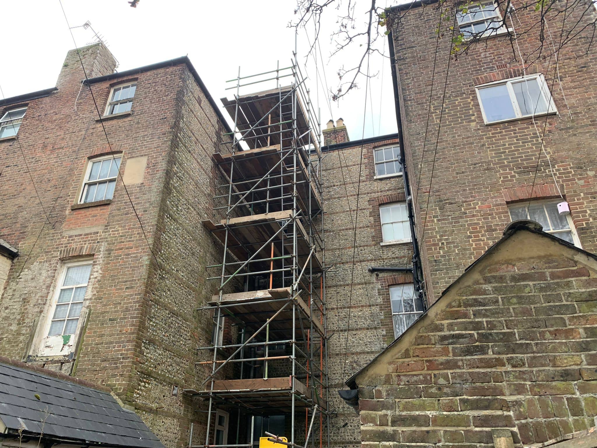 Scaffold for general repairs in Littlehampton