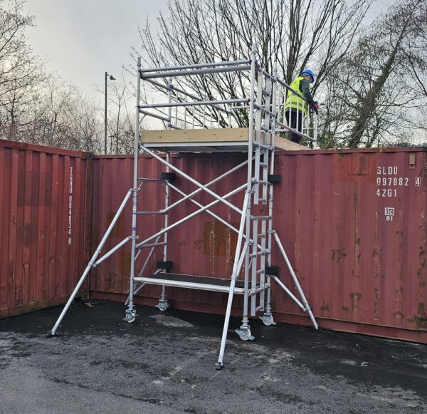 Protection Rings Tower Lyte Boxing Ring Scaffold Tower | 360° Fall Protection