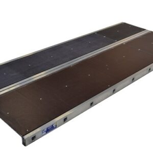 Side by side 4.8m staging boards, 450mm and 600mm wide